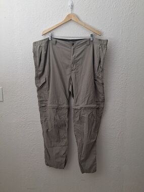 Men's Columbia Silver Ridge Convertible Pants : Khaki :  50x34 : AS8004